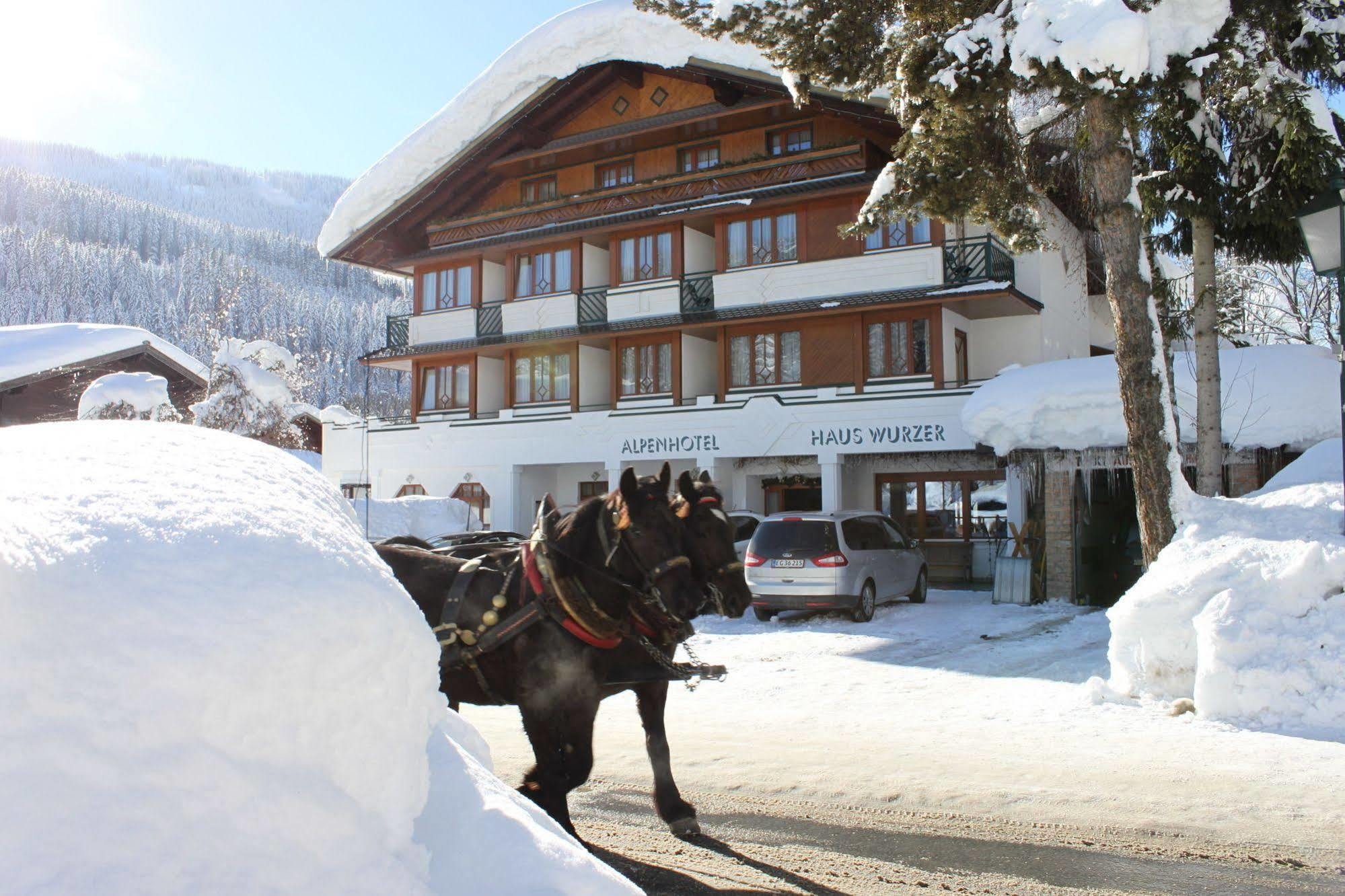 Alpenhotel Wurzer Filzmoos Exterior foto